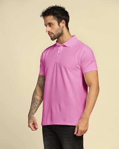 Image of VastraVibes Men's Polo Regular Fit T-Shirt