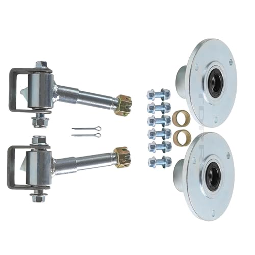 Pair 6" Go Kart Wheel Hubs & Steering Spindles |