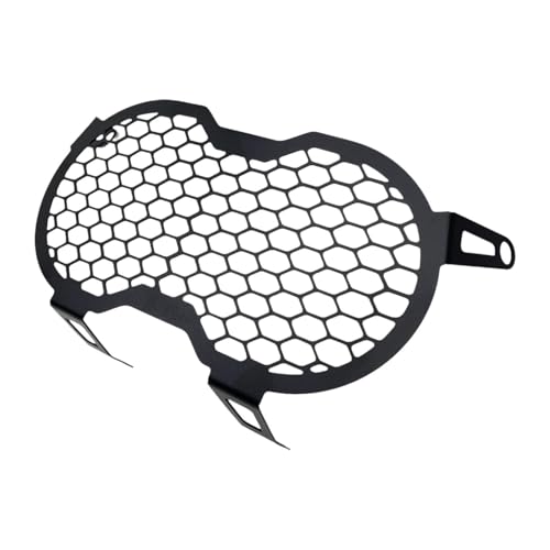Protection phare aluminium de route grille robuste haut de gamme pour moto