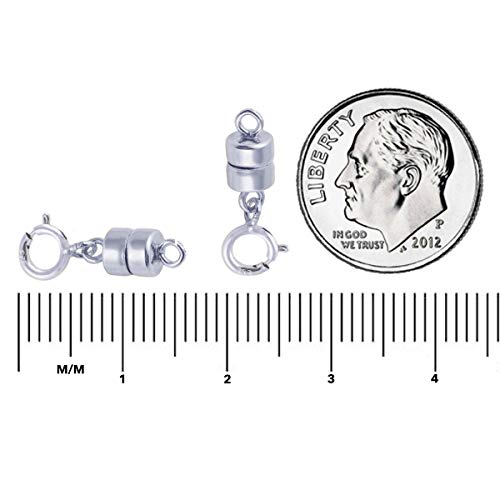 Viosi Magnetic Necklace Clasps And Closures - Chain Extender Jewelry Clasp Converter - 14K Yellow Gold, Yellow Gold Filled Or Sterling Silver #TOP4