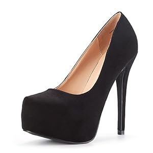 DREAM PAIRS Plateaupumps voor dames met hoge stiletto avondschoenen SWAN-30