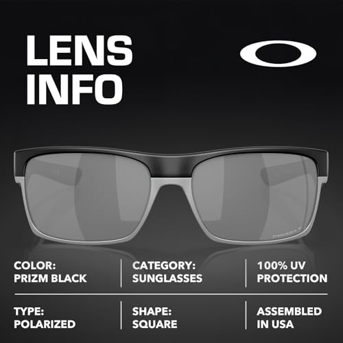 Oakley OO9189 TWOFACE - Polarized/Non-Polarized - Square Shape Sunglasses with Official Eyewear Kit Bundle4