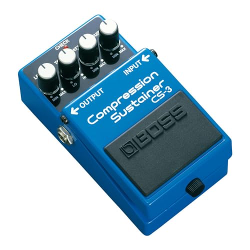 Compresseur Sustainer BOSS CS-3 Pédale de Noircissement Effet Guitare