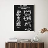  Posters Impressions Sur Toile,Aide À L\'Enseignement Humain Brevet Affiche Génétique Biologie Mur Art Toile Impression Médecine Étudiant Cadeau Science Peinture Décor Affiches Et Impressions - 50X70Cm