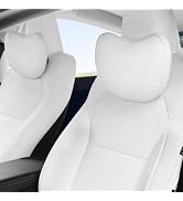 TOPABYTE Oreiller Appuie-tête de Voiture pour Tesla Model Y Model S Model X Model 3 Highland Cybe...