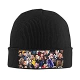 Sombrero cálido de Invierno Unisex, Bandera de España Océano Islas Canarias Gorros de Punto Gorros cálidos de Invierno Gorros Unisex Gorros de Punto de Punto Gorros de Sombrero de Punta Moda