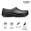Crocs, Unisex Adult, On The Clock LiteRide Slip On, Black, M5W7 #5