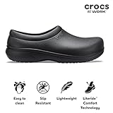Crocs, Unisex Adult, On The Clock LiteRide Slip On, Black, M5W7 - Image 6