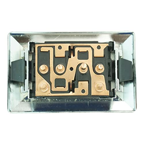 Chrome Power Window Switch Pair Set Of 2 For Chevy Gmc Pontiac #TOP1