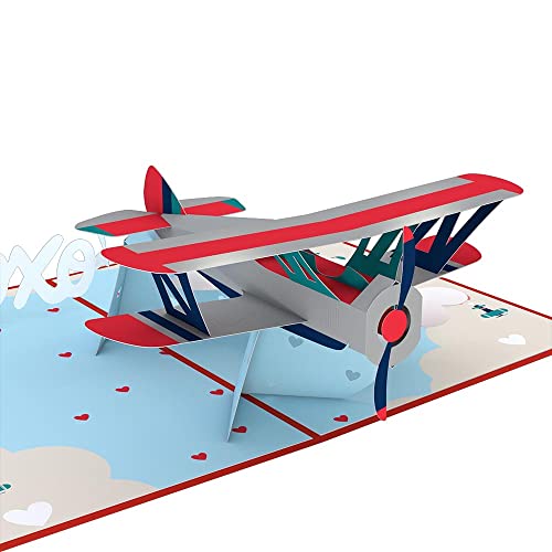 Lovepop You Are Plane Awesome Pop Up Card, 5” X 7” - 3D Valentine Greeting Cards, Pop Up Valentine's Cards, Romantic Card, Love Cards For Him, Anniversary Card #TOP9