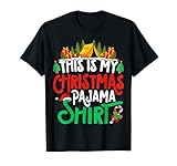 Photo Gallery camper camping christmas pajama shirt camping xmas party maglietta Photo Gallery camper camping christmas pajama shirt camping xmas party maglietta