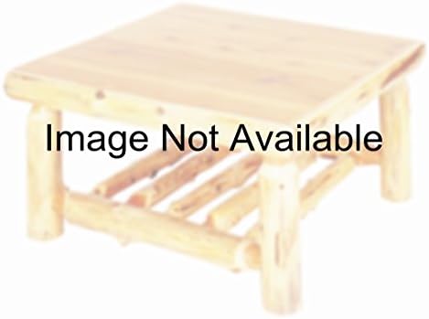 Fireside Lodge Furniture Cedar Open Coffee Table, 42" x 42", Armor Finish