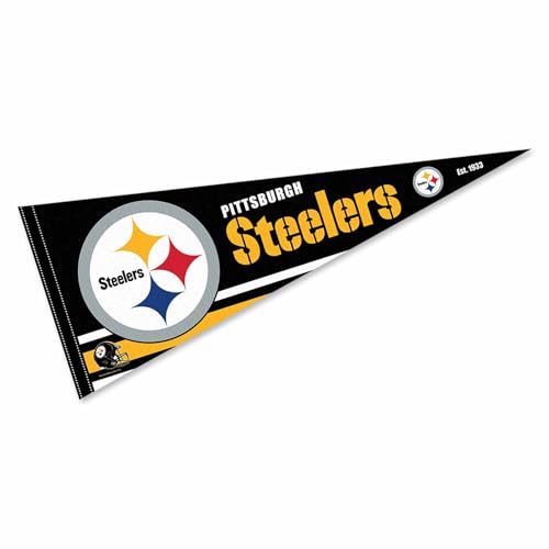 Fanion Pittsburgh Steelers WinCraft pour décoration de chambre et bar