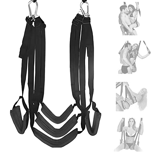 Sex Swing with Adjustable Straps, BDSM Sex Toys for Couple Sex Sling, Sexy Bondage Restraints Sex Furniture for Bedroom