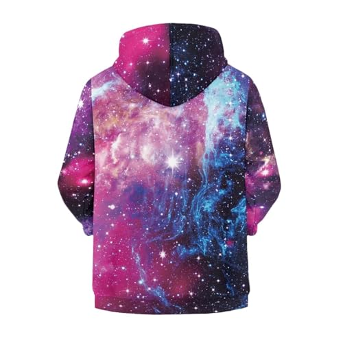 Kids Boys Girls Zip Up Hoodie Printed Hooded Sweatshirt Hoody Coat with Pocket Size S-XL2