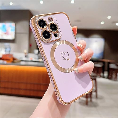 Protégez l'objectif de votre iPhone 14 Pro Max étui de luxe magnétique