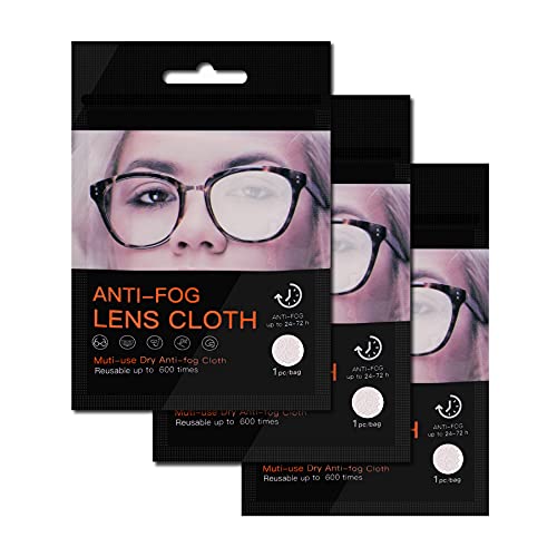 MAFENLY Lot de 3 chiffons de nettoyage en microfibre anti-buée pour tous les écrans d'équipements électroniques Blanc Cover