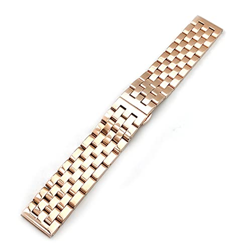 Bracelet de montre 24mm acier poli idéal pour vos réunions d'affaires et soirées
