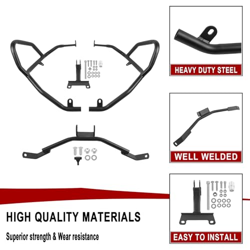 WORLDMOTOP Highway Crash Bar Engine Guard Compatible with Honda CRF1100L CRF 1100L Africa Twin Adventure Sports DCT 2024 2025 (upper) by WORLDMOTOP - Used condition - Image 2