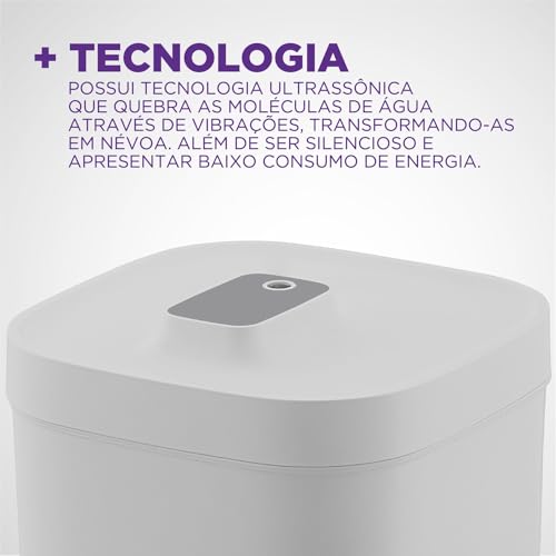 Black Decker Umidificador de Ar, Portátil, Ideal para Ambientes Secos, 4L, Modelo AIR4000, Bivolt