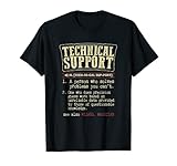 Technical Support Funny Dictionary Definition T-Shirt