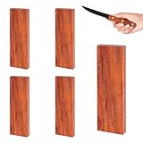 5 PCS Ironwood Knife Handle Material Natural Red Pearwood...