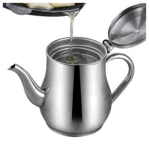 Filtro De Aceite, 32 Oz Recipiente De Grasa De Bacon Con Colador, Lata De Grasa De Acero Inoxidable Para Cocina, Tarro Colador De Grasa, Recipiente De Aceite Usado Con Filtro De Malla Fina