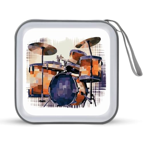 Sacoche CD DVD 40 pièces pour le voyage et la voiture étui plastique moderne portable