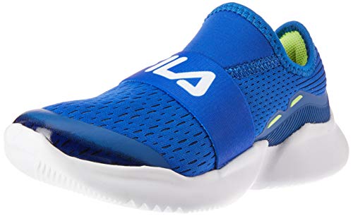 Tênis Trend, Fila, Criança Unissex, Azul/Limão, 32