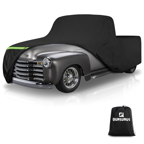 Image of QUNSUNUS Car Cover for Chevy 3100 1946-1957 Waterproof with Cotton Lining