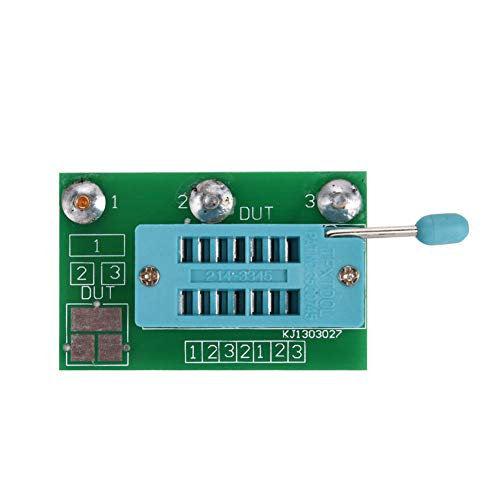 Image of Focket Transistor Tester, MK-168 8MHz External Crystal Multifunction Diode Triode Capacitance Tester RLC NPN PNP MOS Meter with Automatically Detect