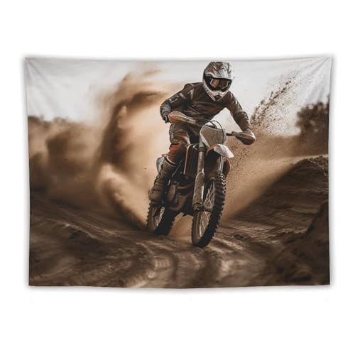 Tapisserie motocross YKUDBN pour transformer un bureau triste en espace de travail inspirant