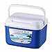 5L Outdoor Camping Cooler Box Przenośny Schowek na Żywność Samochód Chłodnica do Wędkowania na Zimno do Podróży (Niebieski/Pomarańczowy)
