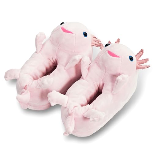 Image of Kids Animal Slippers, Soft Fuzzy Cozy House Shoes