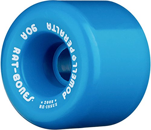 Powell Rat Bones Blue (90a) 60mm Skateboard Wheels (Set Of 4)
