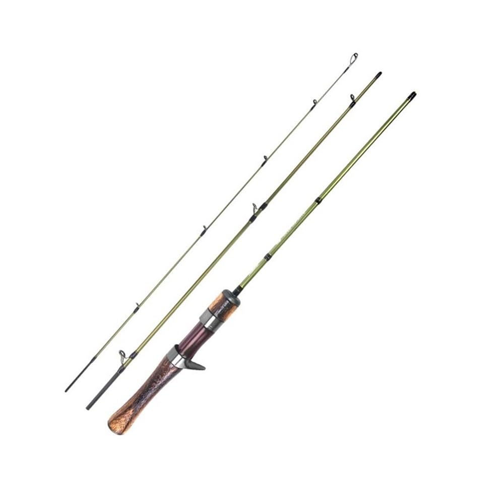 Angelrute Ultraleichte Carbonruten MF Angelruten Reiserute Angelwerkzeug Zubehör Angelgerät Angelrute(1.39m)