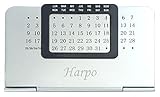  Ewiger Kalender mit eingraviertem Namen: Harpo (Vorname/Zuname/Spitzname)