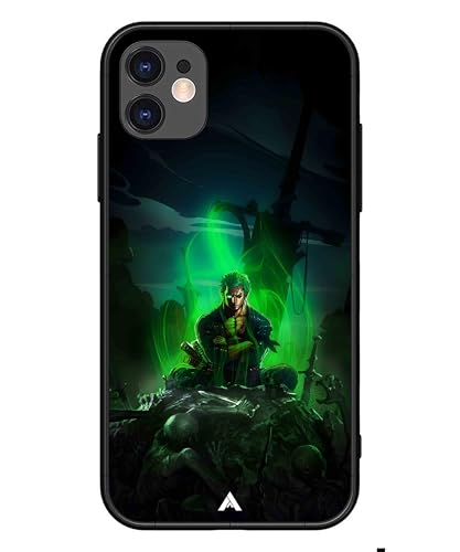 Image of Premium Anime 1 Case for iPhone 11 (Glossy Finish) Soft-Touch Metal TPU Back Cover, Shockproof, Designer, Aesthetic Mobile Phone Case