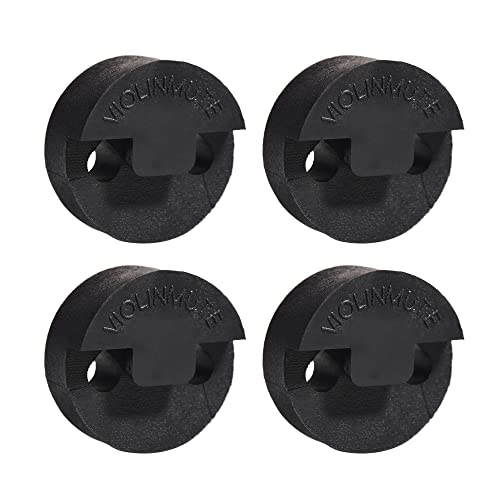 4 Pack Violin and Viola Mute Silencer