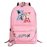 Photo Gallery anime darling in the franxx zaino tesoro in franxx stampato casual zaino impermeabile studente scuola zaino laptop tipo c taglia unica Photo Gallery anime darling in the franxx zaino tesoro in franxx stampato casual zaino impermeabile studente scuola zaino laptop tipo c taglia unica