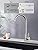 Cold Water Only Faucet SUS304 Stainless Steel Faucet for Kitchen Sink