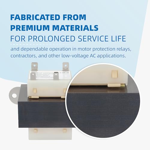 4011f-3 trane furnace replacement 120v to 24v transformer 40va - compatible with furnace amp hvac equipment replacement part 24v transformer for trane units