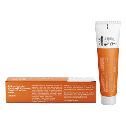 Image of Zeelab Zeeglow Skin Brightening & Hydrating Cream with Kojic Acid & Vitamin E (2)