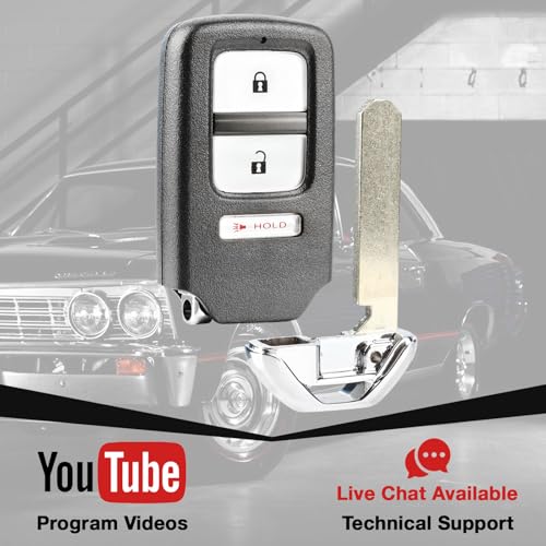 Clé Honda Fit télécommande sans clé KR5V1X boîtier smart key 2015 2016 2017 - 3