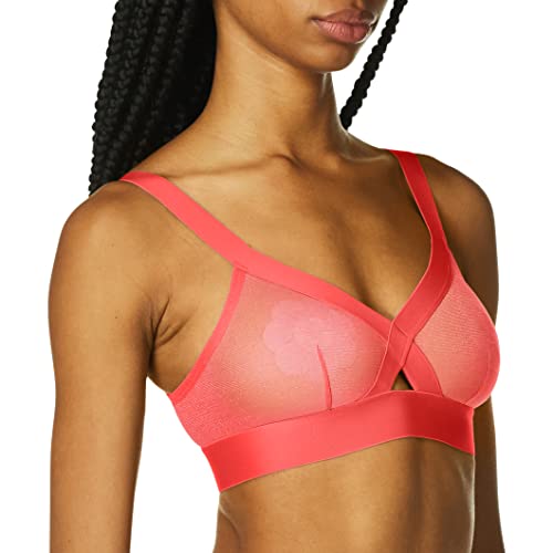 Image of DKNY Women's Sheers Wirefree Softcup Bralette Bra