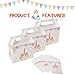 Alldriey Unicorn Gift Boxes & Bags, Unicorn Theme Party Supplies Set of 16, Perfect for Kids' Birthday & Baby Shower