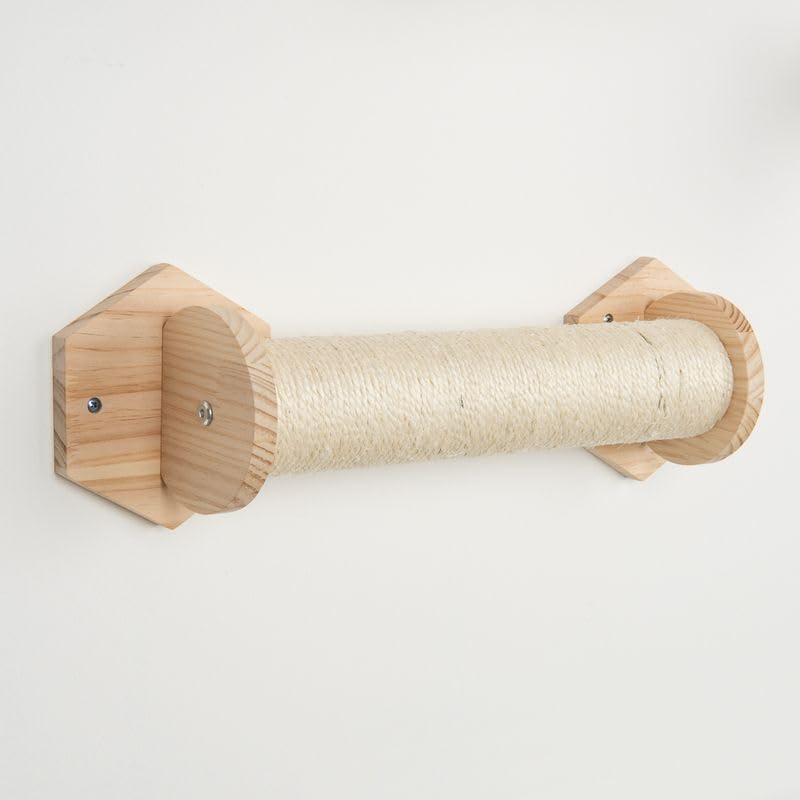 Modern Living Kratzmöbel Phoebe | Katzen Parkour zur Wandmontage | Kratzstamm | Ø8,6 x 40cm