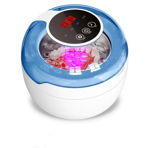 Nettoyeur ultrasonique prothèse dentaire 50 kHz bac ultrason appareil dentaire anti tartre