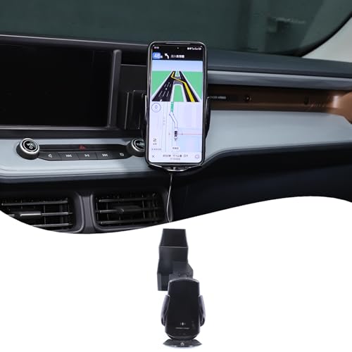 Lcojicep Center Console Dashboard Storage Box Mobile Phone Holder Compatible with Ford Maverick 2022-2025, Multimedia Display Navigation Right Side Panel Mobile Phone Holder Organizer Tray (Style D)