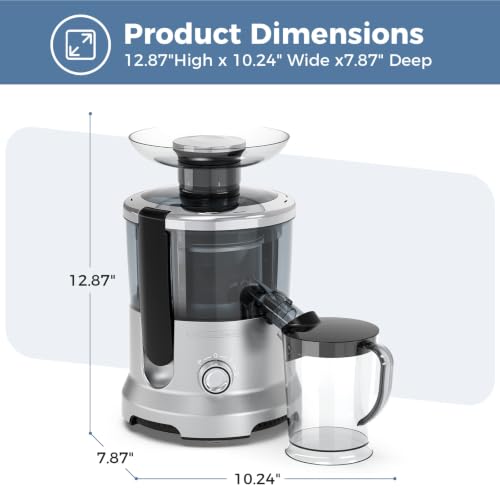 Image of DUMOS Juicer Machines, Centrifugal Juice Extractor for Fruits & Vegetables